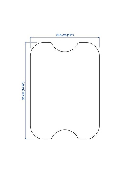 Ikea Norråva Servis Arabası Kapağı-tepsi, Bambu, 36x26 Cm