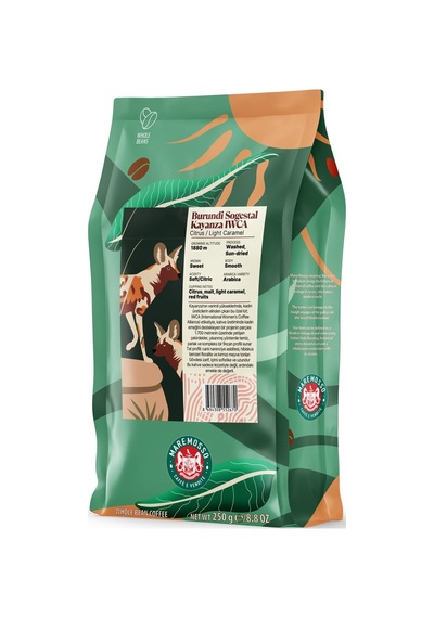 Burundi Sogestal Kayanza Iwca Yöresel Filtre Kahve 250 Gr. Çekirdek Kahve
