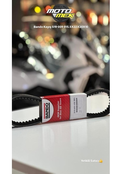 Rks Veloce 150 Bando Kayış S19-009 815.5x22x30x10