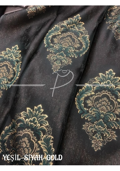 Fon Perdetaç Marka Claose Desen Damask Motifli Fon