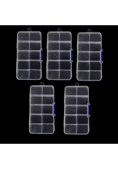 Yate10 5 Adet 10 Bölmeli Organizer Kutu