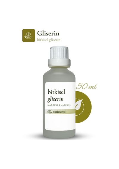 Sabunal Gliserin 50 ML - Bitkisel Kaynaklı Yüksek Nemlendirici   Bitkisel Üretim