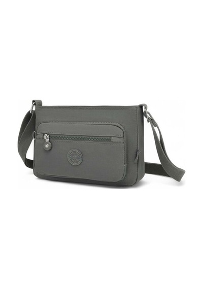 Smart Bags Krinkıl Koyu Gri Kadın Çapraz Askılı Çanta Smb 3270 Gri