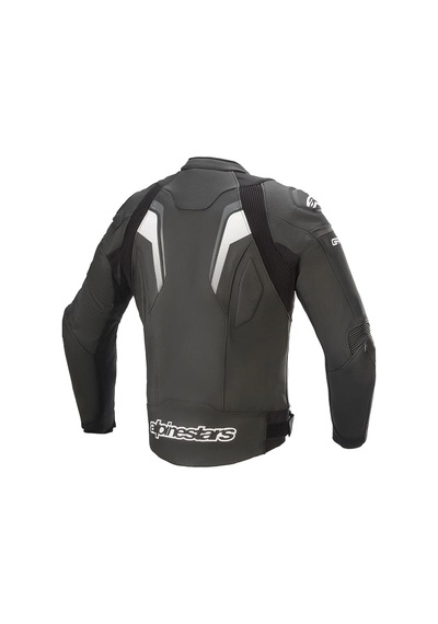 Alpinestars GP Plus R V3 Deri Korumalı Motosiklet Montu Beyaz - Gri - Siyah