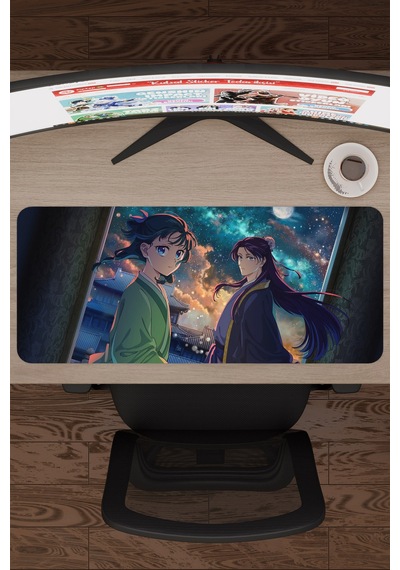 Kusuriya No Hitorigoto Anime V1 - 70x30 Xl Gaming Kauçuk Kaymaz Taban Mouse Pad Fare Altlığı