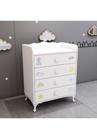 Garaj Home Şifonyer Uykucu 4 Çekmeceli Diğer