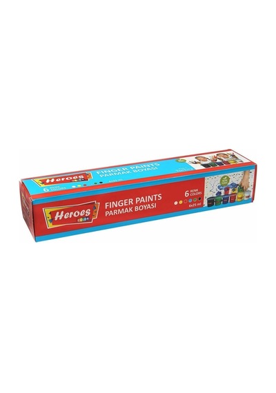 Ern-710 Heroes Color 6lı Parmak Boya - Eren Oyuncak - Izbp-891412 1 Adet