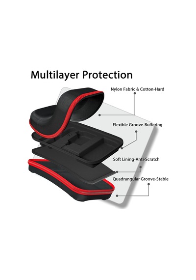 Carrying Case Compatible With Nintendo Switch/oled - Fit For Joycon And Ac Adapter, Portable Hard Shell Pouch Carrying T