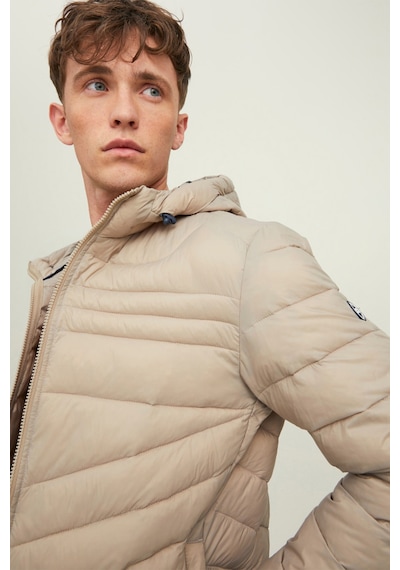Jack & Jones Jjehero Puffer Krem Erkek Şişme Mont - 12211785 001