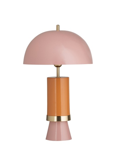 Mudo Home Nexa Abajur 51 Cm Pembe Çok Renkli