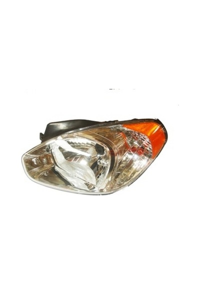 2006-2009 Hyundai Accent Era Far Lambası Sol Elektrikli-motorsuz Sarı Sinyalli H4 Ayfar Adet Oem No:9.21011e45