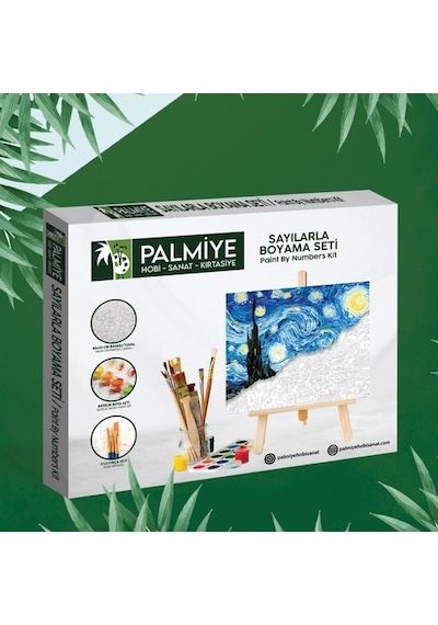 Sayılarla Boyama Tuval Seti 40X50 Cm - Manolya