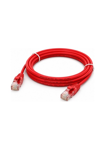 Elitstore Cat6 Patch Kablo 5 Metre, Kırmızı - Cat6-05mt-k