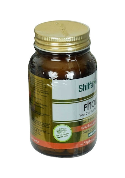 Shiffa Home Fitoks Yeşil Çay Yaprağı Ekstresi Diyet Takviyesi 850 Mg X 60