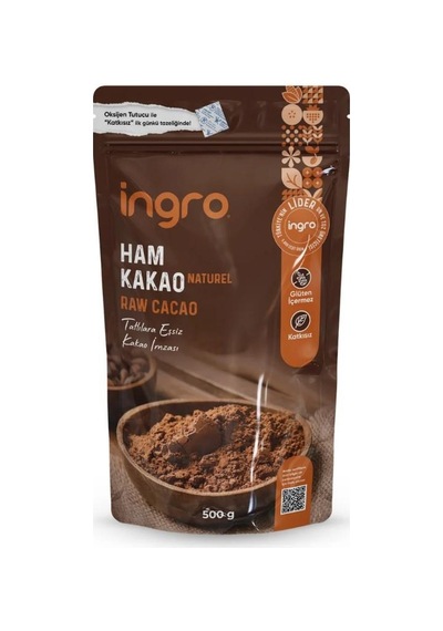 İngro Glutensiz Ham Kakao 500 Gr