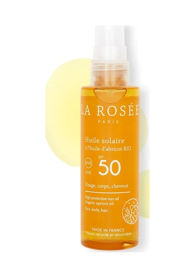 Yüksek Korumalı Güneş Koruyucu Yağ Organik Kayısı Yağı İçeren Spf 50 + 150 Ml