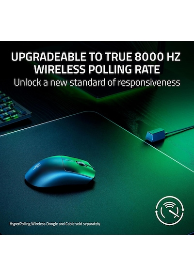 Razer Viper V3 Hyperspeed - Kablosuz Esports Fare Focus Pro 30k
