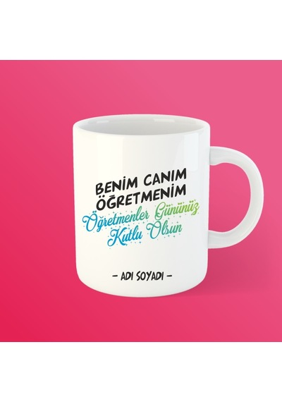 Öğretmenler Günü Kupa Bardak-3