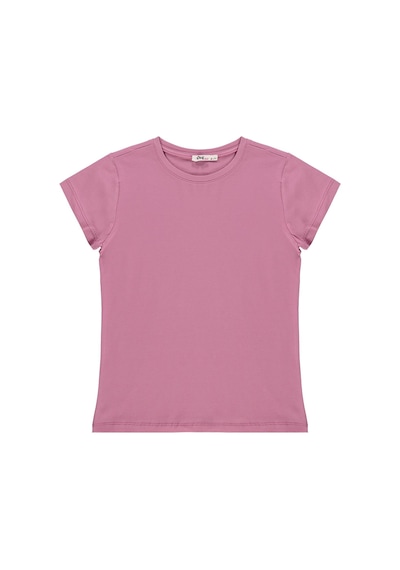 Civil Girls Basic 6-9 Yaş Tişört - Pembe Gül Kurusu