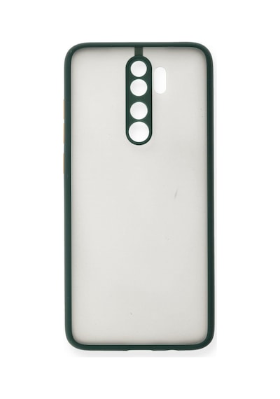 Xiaomi Redmi Note 8 Pro Uyumlu Kılıf Montreal Silikon Kapak - Yeşil