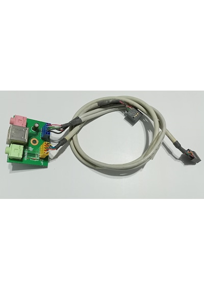 Bilgisayar Kasası İçin 2x USB & Audio Board - USB & Ses Kartı