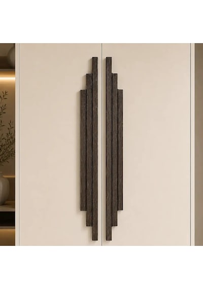 System Mobilya Kulbu Fırçalı Bronz Renk 960mm Kulp Sy9429 0960 Elx3 Çok Renkli