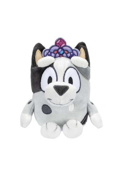 Blueyplus Princess Muffin Taçlı Peluş Oyuncak Çocukların Hayal Gücünü Geliştiren Masalsı Arkadaş 20 Cm Çok Renkli