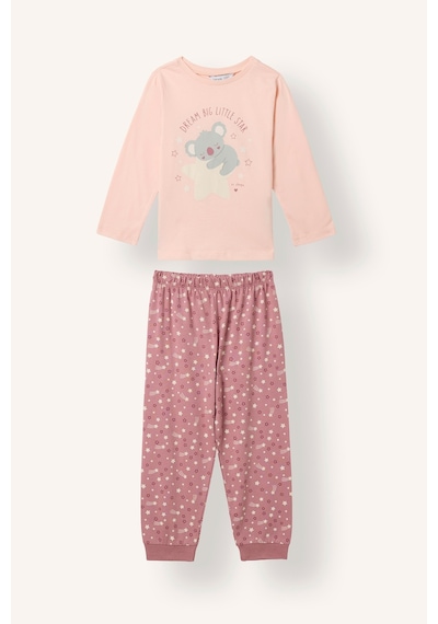 Defacto Koala Baskılı 2li Pijama Takımı Kız Bebek I8732a526wnpn212 Pembe-pn212