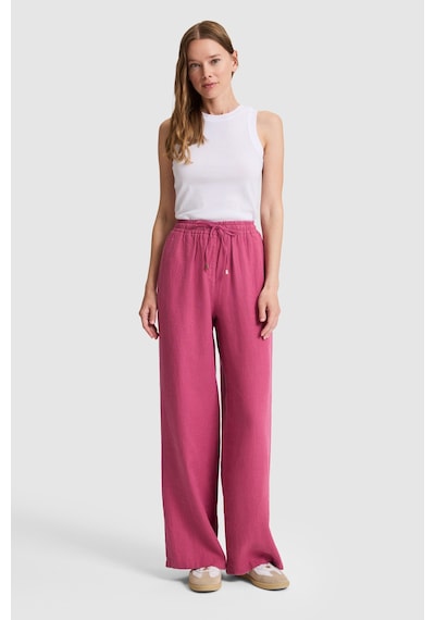 U.s. Polo Assn. Kadın Fuşya Pantolon Kanvas-chino 50321992-vr023