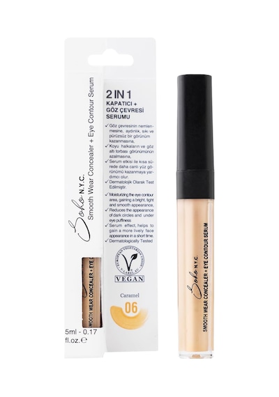 Göz Altı Morluk Ve Torba İçin Serum Ve Kapatıcı 5 Ml- No:6 Caramel