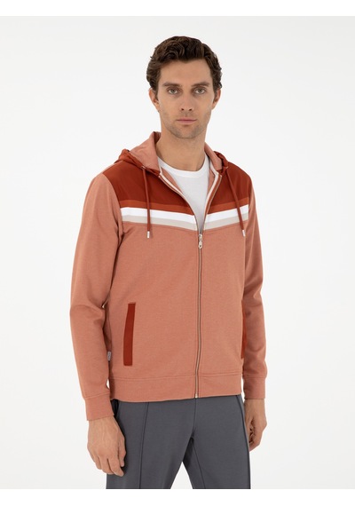 Cacharel Erkek Pas Sweatshirt 50292490-vr040 Kahverengi
