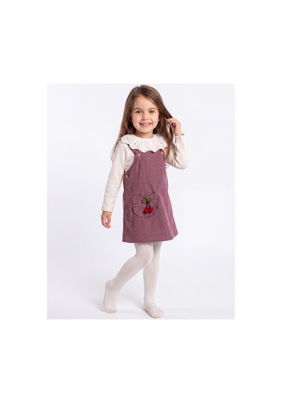 Nehirim Kids Kız Çocuk Kiraz Detaylı Kadife Jile Fisto Yakalı Uzun Kollu Badili İkili Takım Mevsimlik Ve Kışlık Mürdüm Salopet Elbise 2-3-4-5 Yaş Mürdüm Nehirim Kids Kız Çocuk Kiraz Detaylı Kadife Jile Fisto Yakalı Uzun Kollu Badili İkili Takım Mevsimlik Ve Kışlık Mürdüm Salopet Elbise 2-3-4-5 Yaş Mürdüm