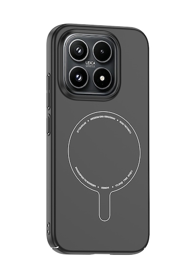 Gpack Xiaomi 17 Kılıf Elio Kablosuz Şrj Özellikli Kamera Korumalı Sert Pc Siyah