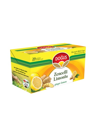 Doğuş Bardak Poşet Limon & Zencefil | 20'li