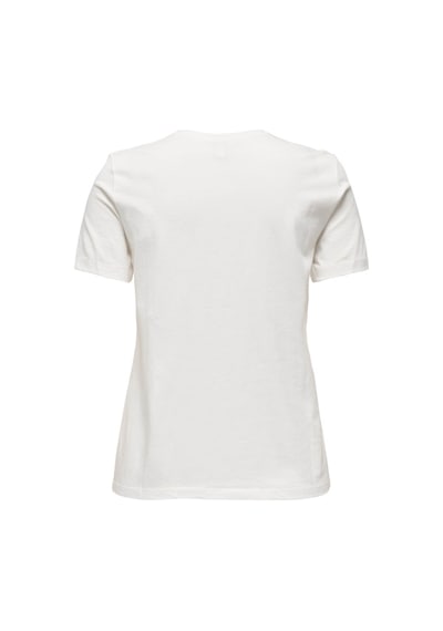 Only Onlenja Lıfe Beyaz Kadın T-shirt 15369258 Beyaz