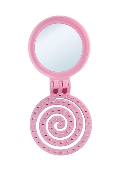 Proco Proco Beauty Makaron Saç Fırçası-üç Boyutlu 3d Esnek Aynalı Çanta Boy Saç Fırçası-compact Detangler 36846027