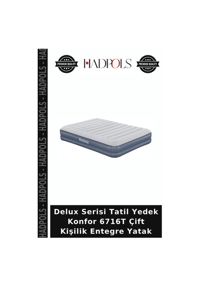 Delux Serisi Tatil Yedek Konfor 6716t Çift Kişilik Entegre Yatak