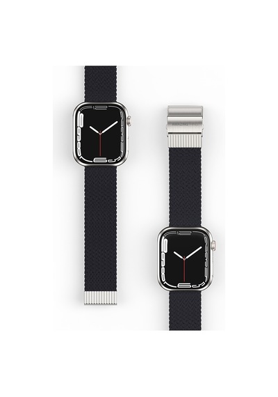 Watch 10 42mm Amazingthing Titan Weave Örgü Sport Kordon Siyah