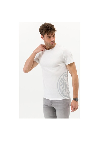 Pierre Cardin Slim Fit Baskılı Bisiklet Yaka Tişört 50264193-vr019 Renkli