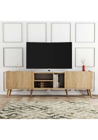 Mezza Lotus Ahşap Ayaklı Tv Ünitesi 1350