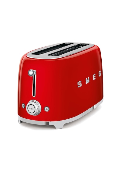 Smeg TSF02 4 Dilim Ekmek Kızartma Makinesi Kırmızı