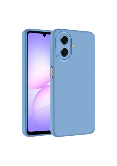 Samsung Galaxy A07 4g First Silikon - Mavi