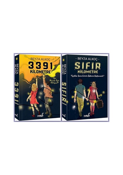 Indigo Kitap - 3391 - Sıfır (0) Kilometre 2 Kitap Set - Beyza Alkoç