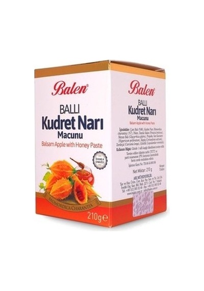Balen Ballı Kudret Narı Macunu 210 gr Damla Sakızlı Kudretnarı