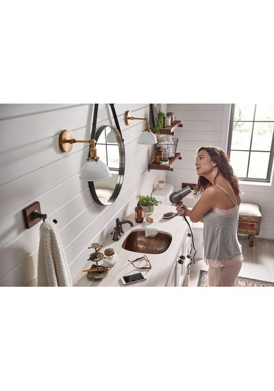 Moen 6401orb Belfield İki Saplı Orta Set Banyo Musluğu, Yağla Pür Diğer