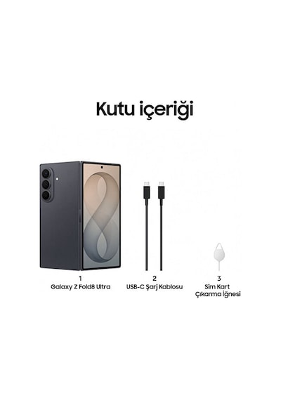 Samsung Galaxy Z Fold8 Ultra 12 GB 256 GB (Samsung Türkiye Garantili)