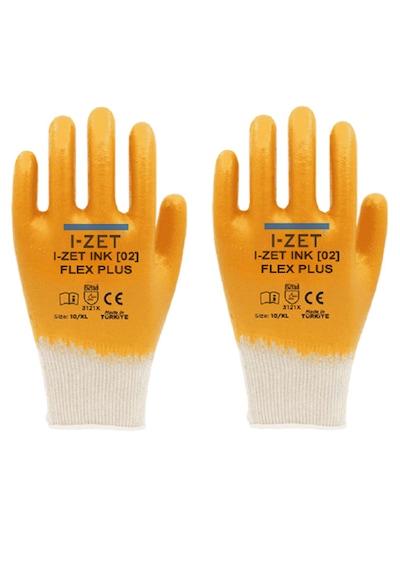 I-zet Ink02-flex Plus Pamuk Likralı Örme Eldiven 288 Adet