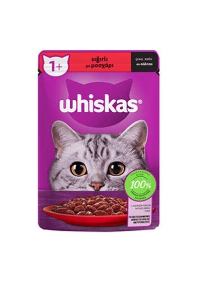 Pouch Sos İçinde Sığır Etli Yetişkin Kedi Konservesi 85 Gr