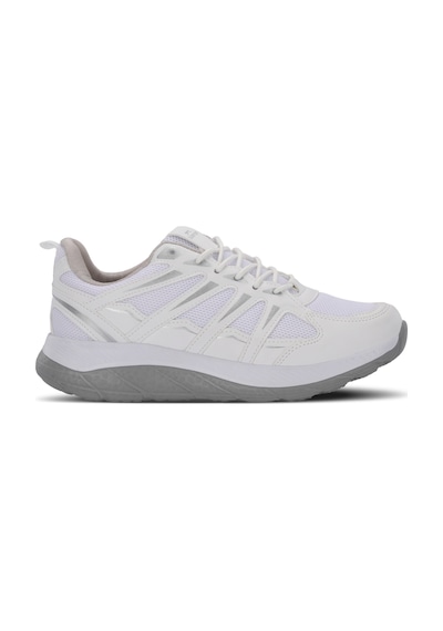 Slazenger Emeka Erkek Beyaz / Gri Koşu & Yürüyüş Spor Ayakkabısı