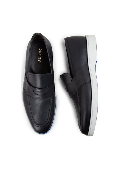 Deery Hakiki Deri Gri Erkek Loafer Ayakkabı - 01960mgrıc01 Gri